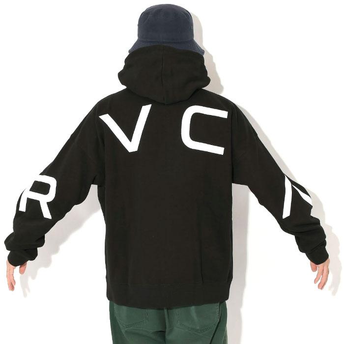 RVCA（ルーカ） パーカー ジップアップ メンズ アーチ バック サイド