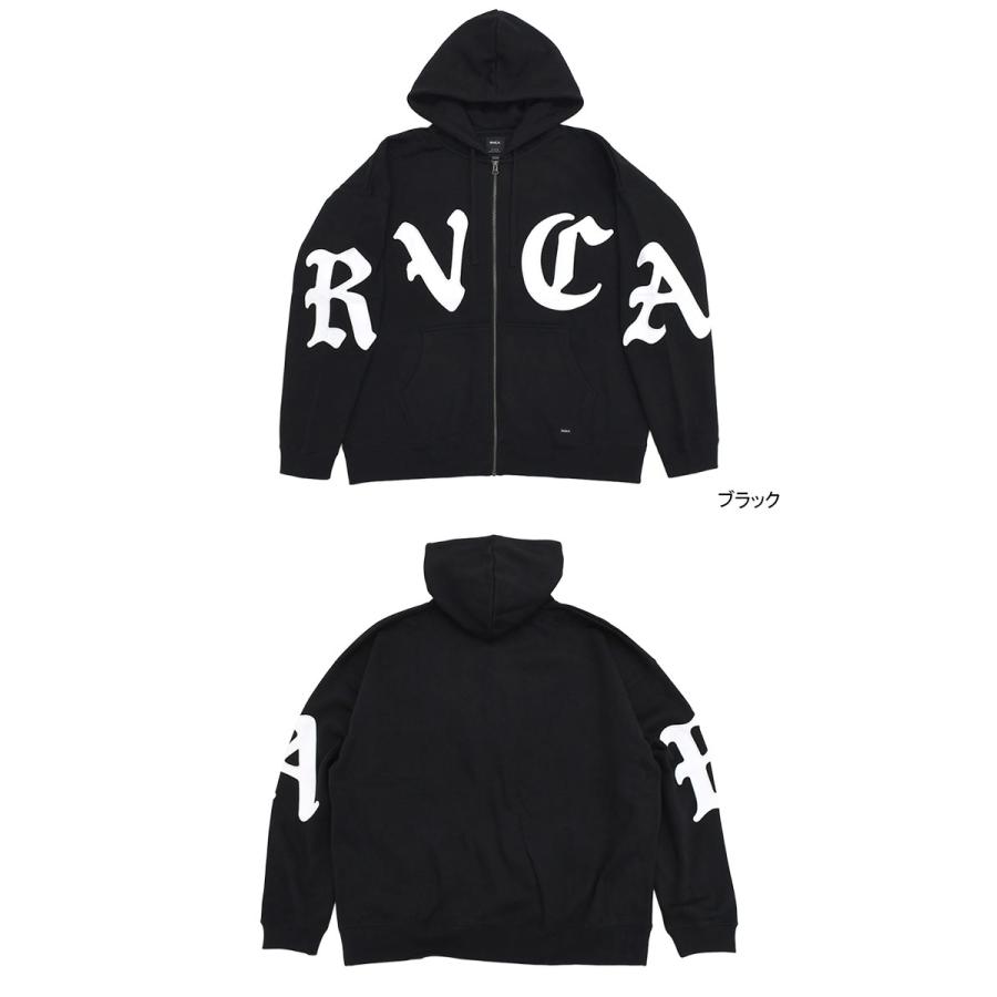 RVCA（ルーカ） パーカー ジップアップ メンズ ワールド ワイド