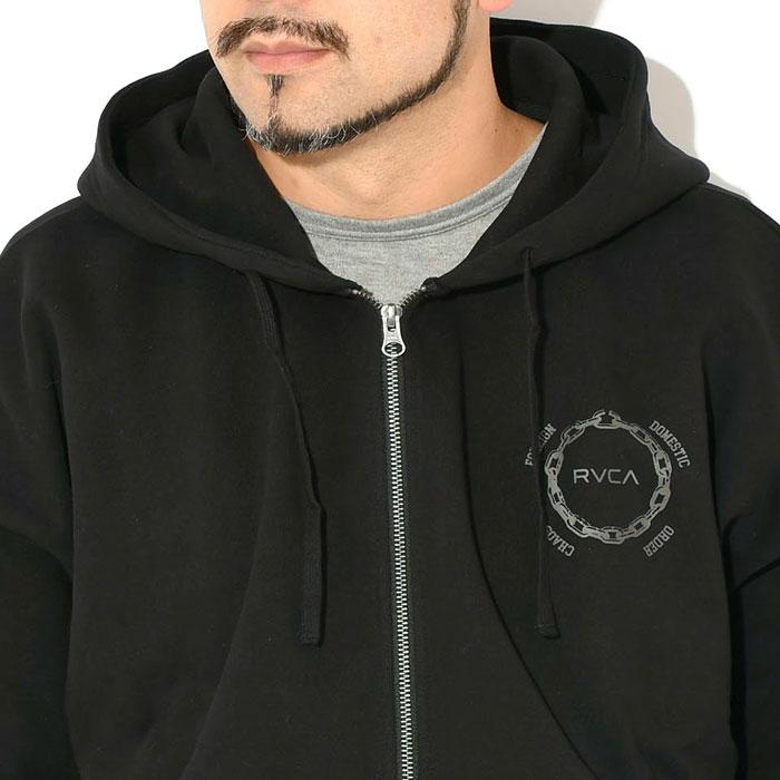 RVCA（ルーカ） パーカー ジップアップ メンズ メタル アージー