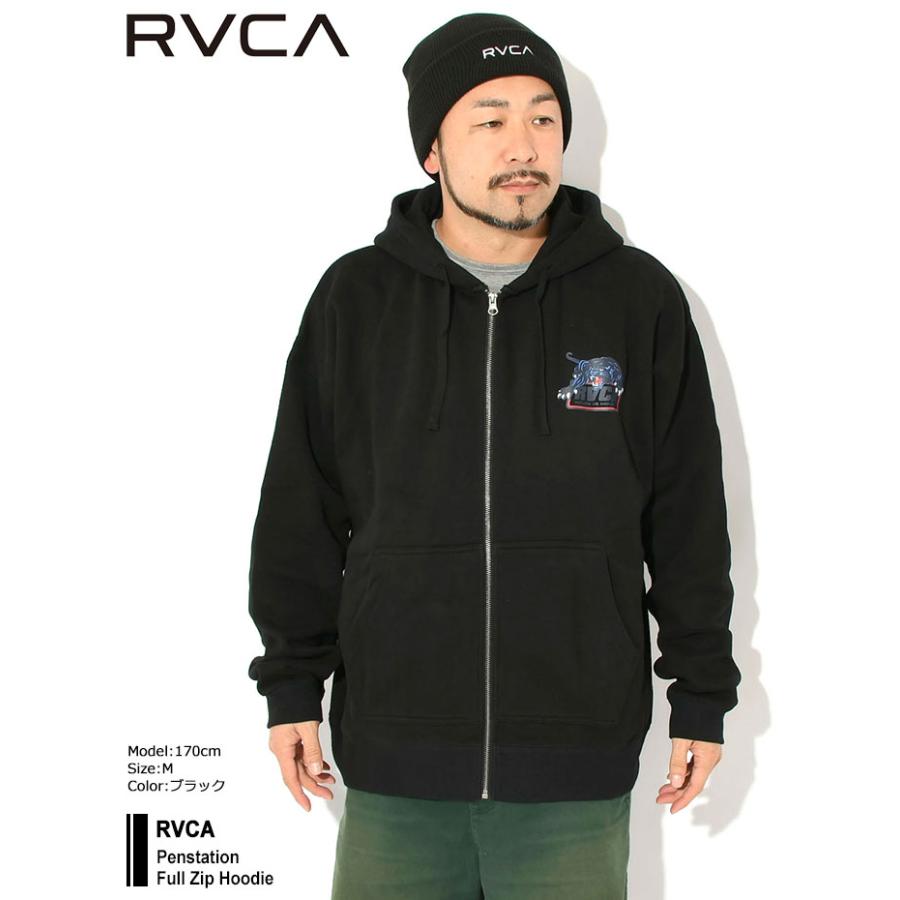 RVCA（ルーカ） パーカー ジップアップ メンズ ペンステーション