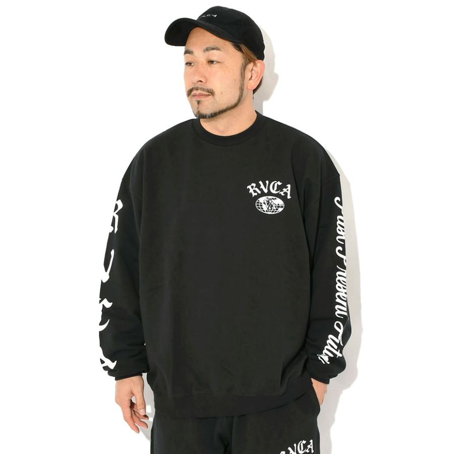 なぎ RVCA(ルーカ) ボックスロゴ トレーナー Sサイズ Mサイズ RVCA（ルーカ） トレーナー メンズ VA ワールド ワイド クルー