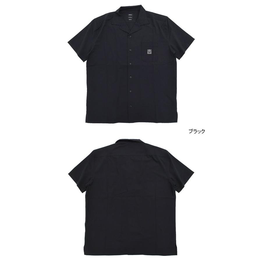 RVCA（ルーカ） シャツ 半袖 メンズ ブロック ( Block S/S Shirt 水陸