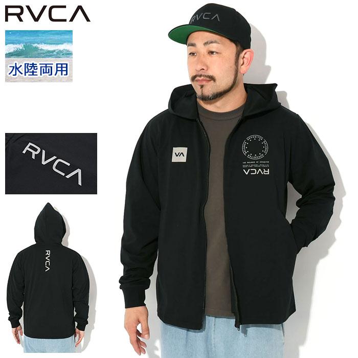 RVCAパーカー長袖 フルジップ アメリカsizeM ゆったりめ　白 RVCA パーカー メンズ BIG HD 「2024年秋冬モデル」/ルーカワン