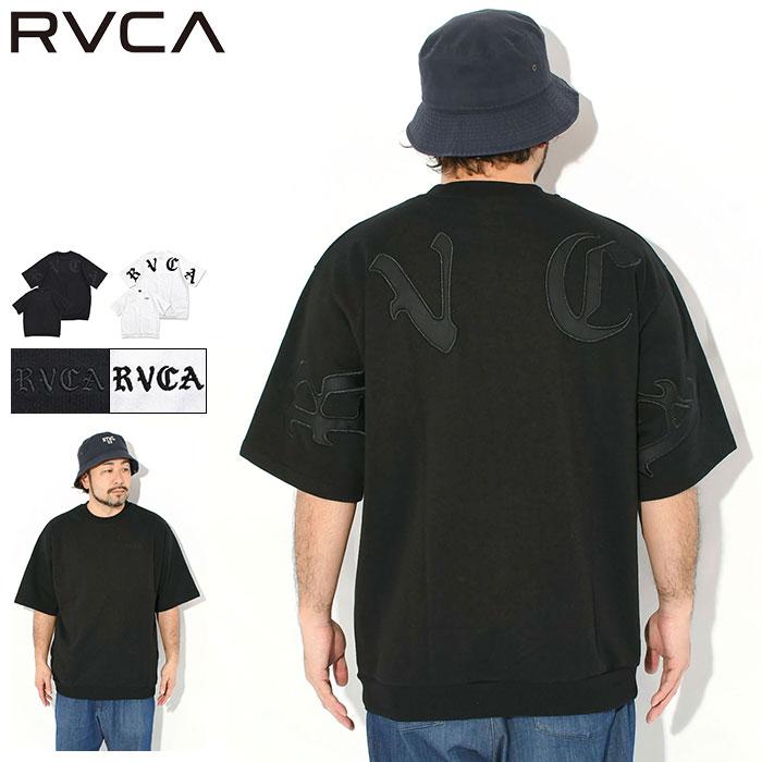 M 黒 ルーカ ARCH RVCA ビッグシルエット 半袖Tシャツ RVCA（ルーカ） tシャツ 半袖Tシャツ ビックシルエット バックプリント