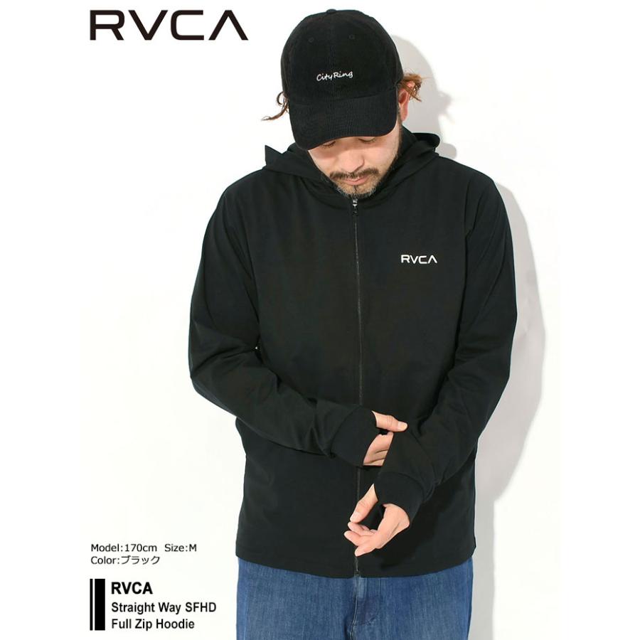 RVCA（ルーカ） パーカー ジップアップ メンズ ストレート ウェイ SFHD