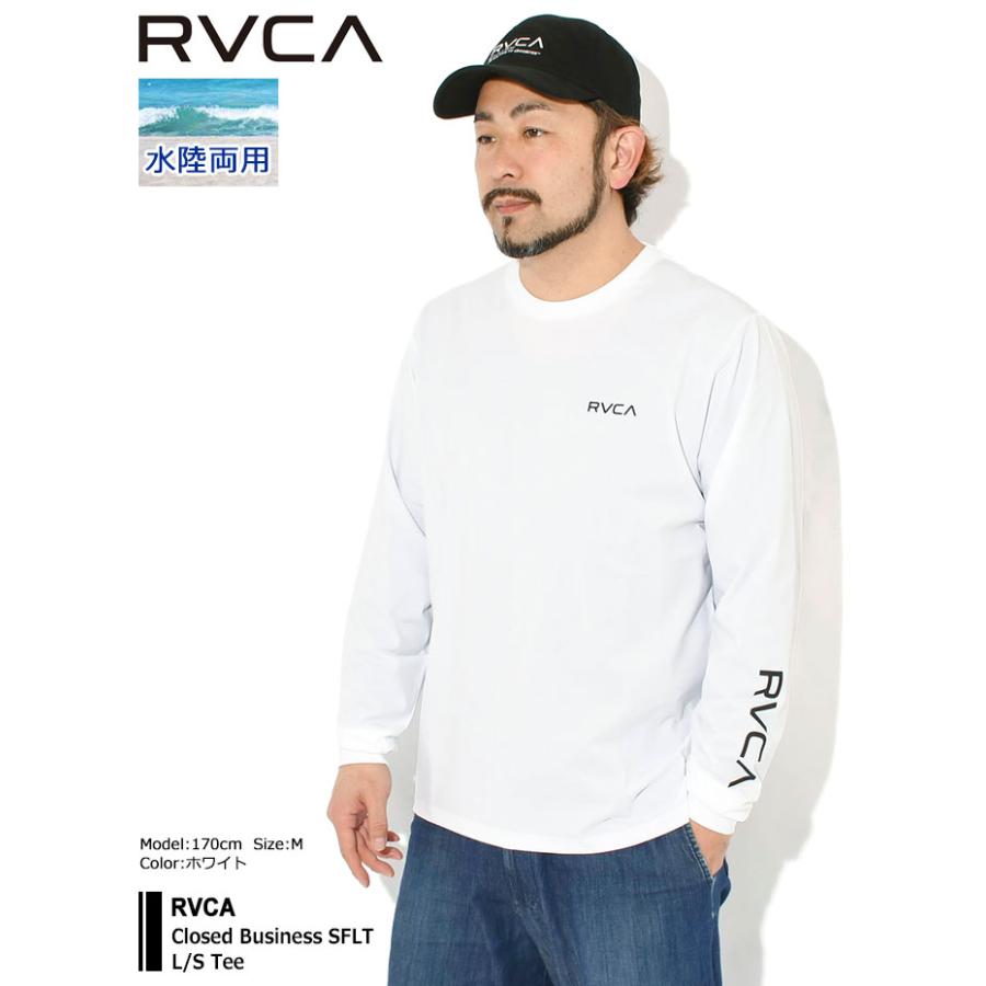 RVCA（ルーカ） ロンT Tシャツ 長袖 メンズ クローズド ビジネス SFLT
