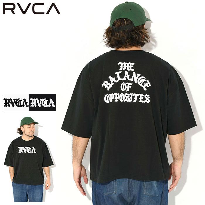 RVCA（ルーカ） Tシャツ 半袖 メンズ スーパー ワイド OE ロゴ ( Super