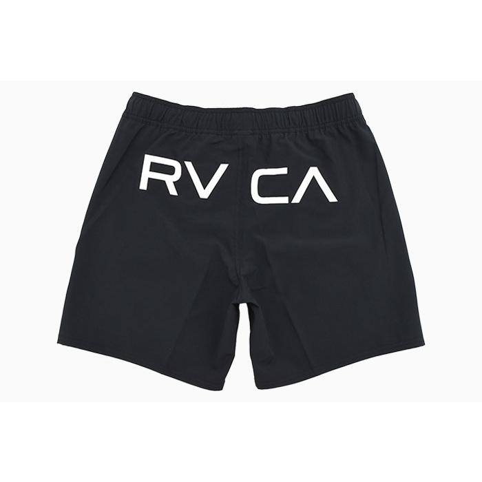 RVCA（ルーカ） ハーフパンツ メンズ エラスティック バック ロゴ
