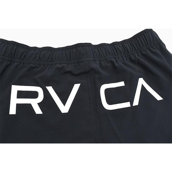 RVCA（ルーカ） ハーフパンツ メンズ エラスティック バック ロゴ