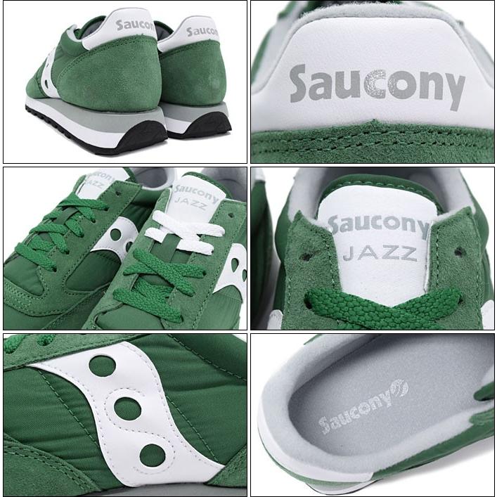 サッカニー Saucony スニーカー メンズ 男性用 ジャズ オリジナル Green(SAUCONY S2044-353 JAZZ ORIGINAL)｜icefield｜02