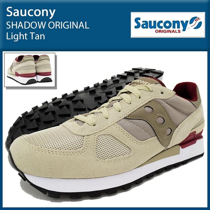 サッカニー Saucony スニーカー メンズ 男性用 シャドウ オリジナル Light Tan(SAUCONY S2108-624 SHADOW ORIGINAL)｜icefield