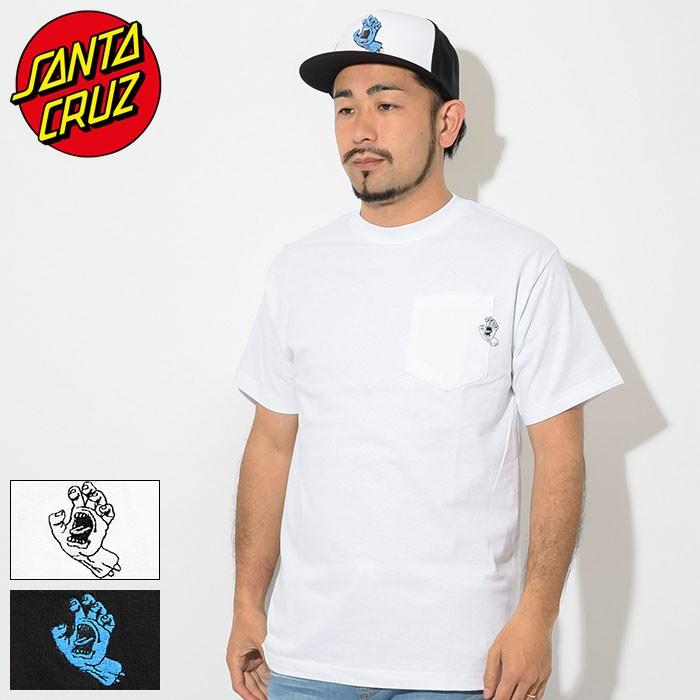 SANTA CRUZ（サンタクルーズ） Tシャツ 半袖 メンズ ポケット ハンド