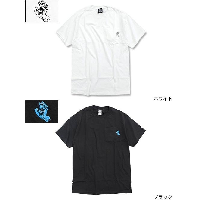 SANTA CRUZ（サンタクルーズ） Tシャツ 半袖 メンズ ポケット ハンド