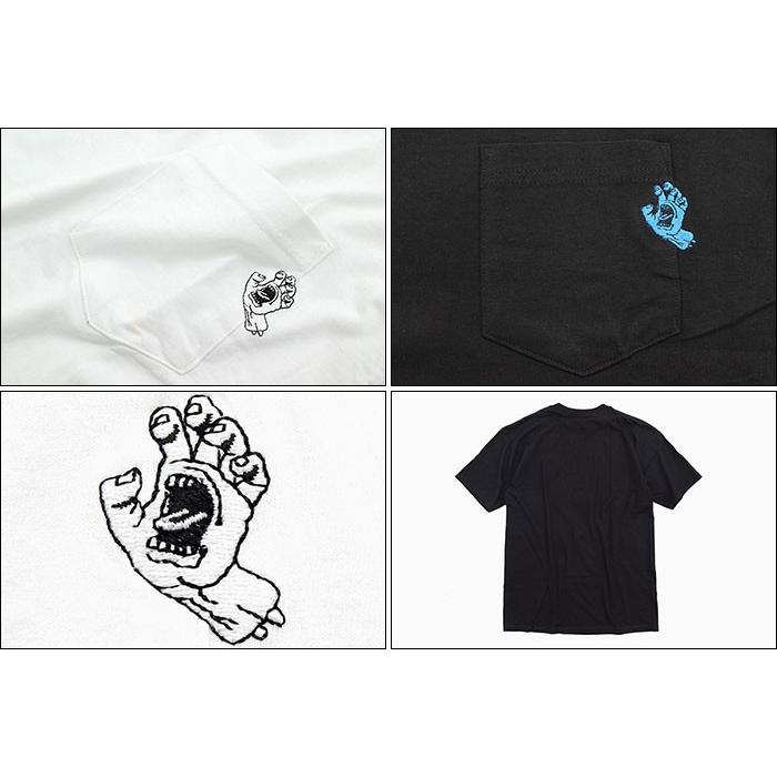 SANTA CRUZ（サンタクルーズ） Tシャツ 半袖 メンズ ポケット ハンド