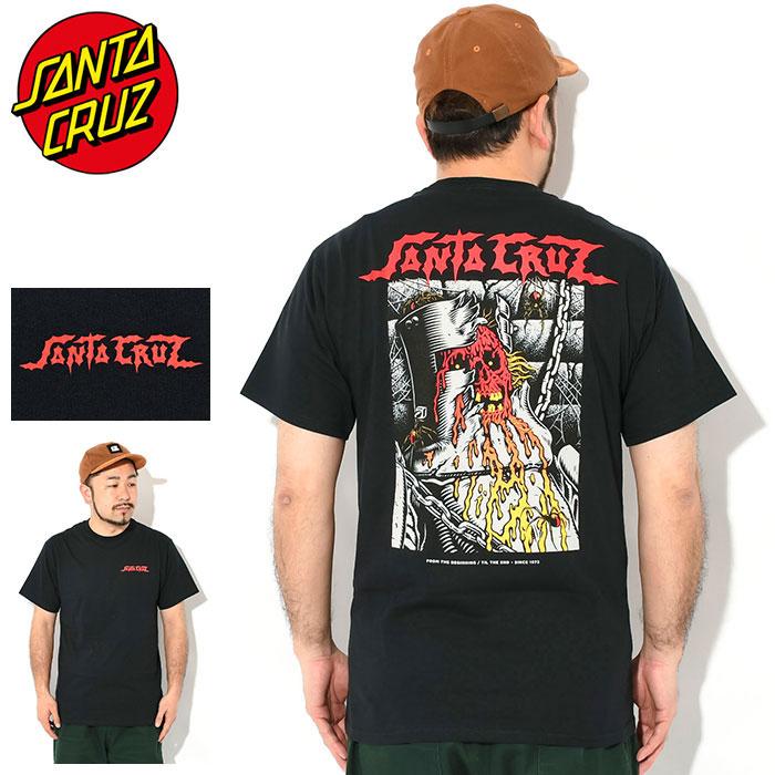 80s SANTA CRUZ サンタクルーズ tシャツ　サンゴッド M SANTA CRUZ（サンタクルーズ） Tシャツ 半袖 メンズ ペース ダンジョン