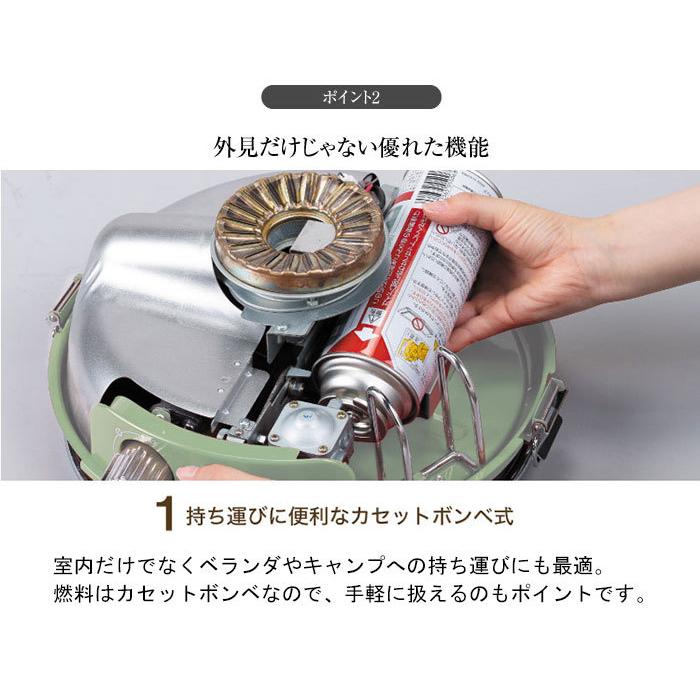 センゴクアラジン ガスストーブ Sengoku Aladdin ポータブル ガス ストーブ ( Portable Gas Stove 限定カラー 暖房 ヒーター SAG-BF02A )｜icefield｜09