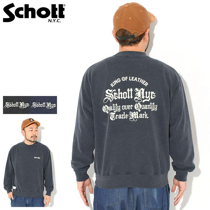 Schott N.Y.C（ショット） トレーナー Schott メンズ クオリティー