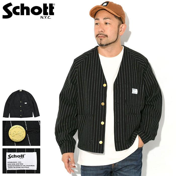 Schott N.Y.C（ショット） ジャケット Schott メンズ ストライプ
