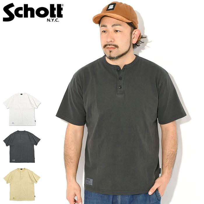 Schoot半袖シャツ Schott N.Y.C（ショット） Tシャツ 半袖 Schott