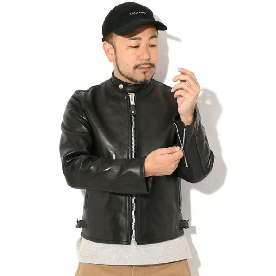 Schott N.Y.C ショット ジャケット メンズ 70s シングル ライダース