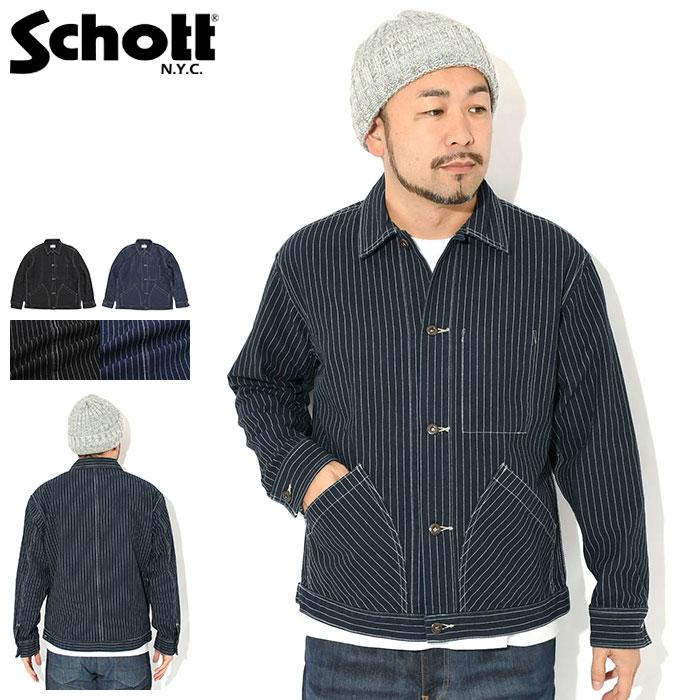 ジャケット・アウター SCHOTT OLD HICKORY DENIMJAKET Schott｜OLD HICKORY DENIM JACKET/オールドヒッコリーデニム