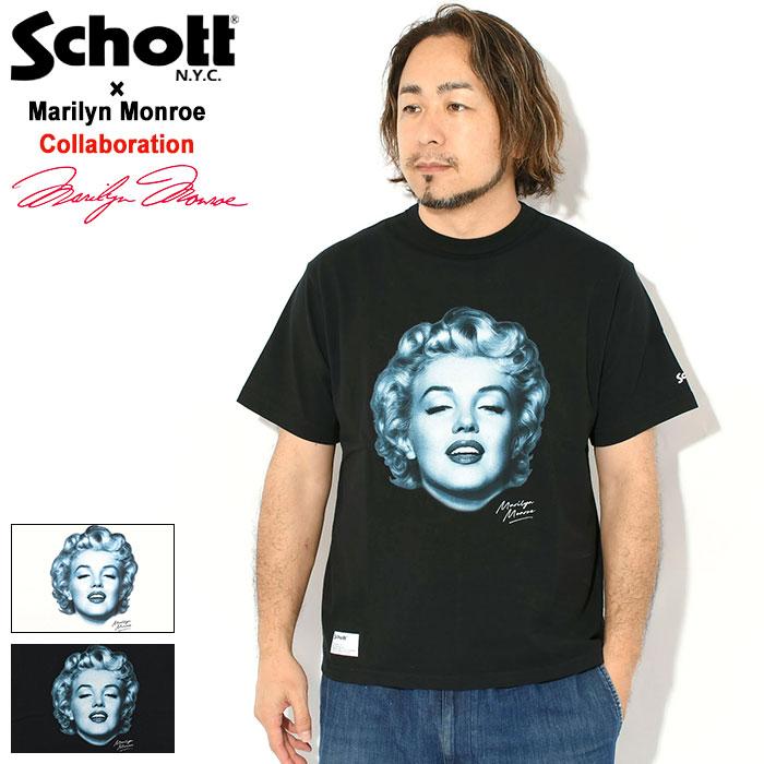 Schott N.Y.C（ショット） Tシャツ 半袖 Schott メンズ マリリン