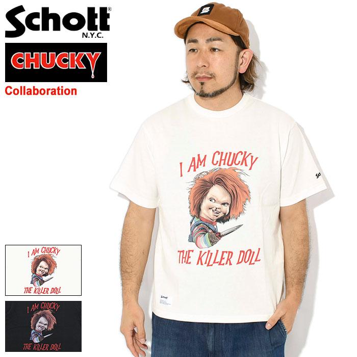 Schott N.Y.C（ショット） Tシャツ 半袖 Schott メンズ チャッキー ザ