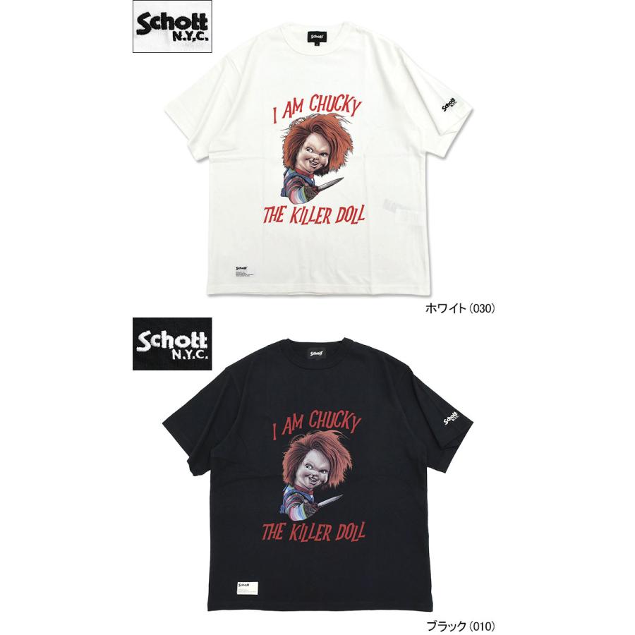 Schott N.Y.C（ショット） Tシャツ 半袖 Schott メンズ チャッキー ザ