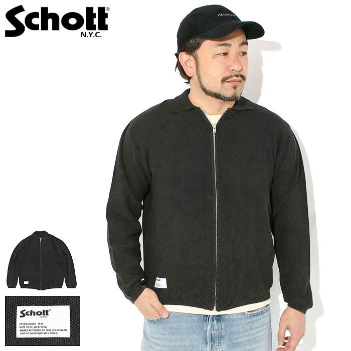 Schott N.Y.C（ショット） カーディガン Schott メンズ サマー