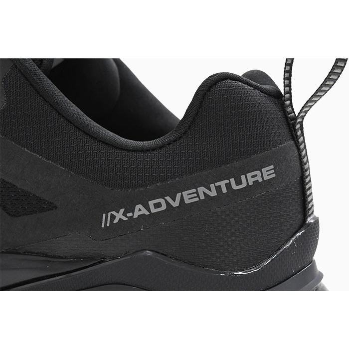 サロモン スニーカー SALOMON メンズ 男性用 エックス アドベンチャー ゴアテックス Black/Black/Black ( X-ADVENTURE GTX GORE-TEX 防水 L47321100 )_6
