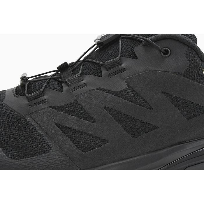 サロモン スニーカー SALOMON メンズ 男性用 エックス アドベンチャー ゴアテックス Black/Black/Black ( X-ADVENTURE GTX GORE-TEX 防水 L47321100 )_9