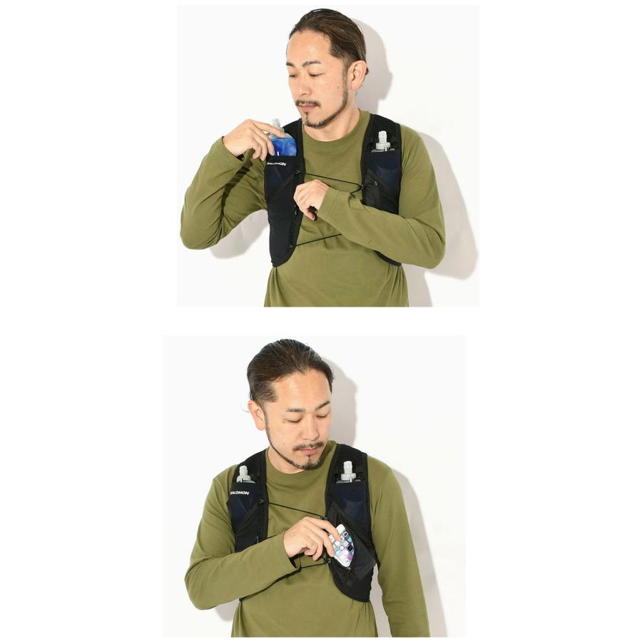 SALOMON（サロモン） ランニング ベスト アクティブ スキン 8 セット