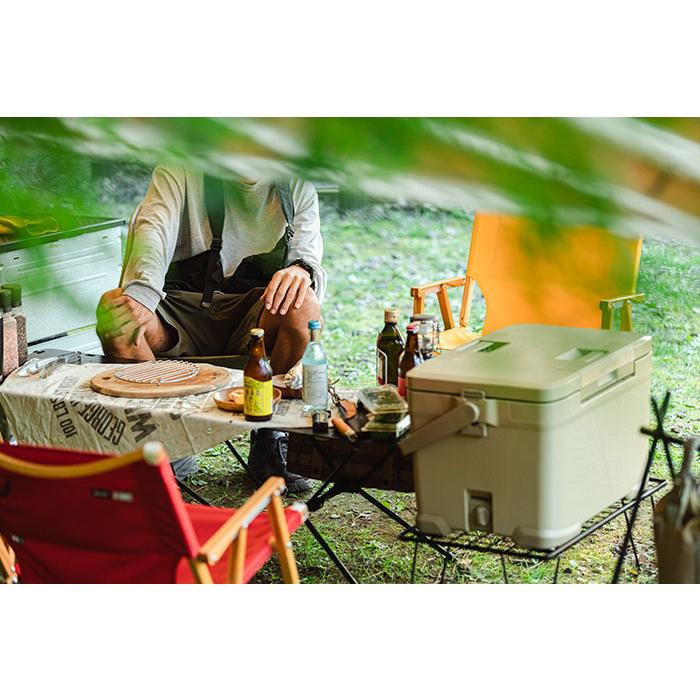 シマノICE BOX22ℓ専用ウッドスタンド SHIMANO* icebox VL (grey) - BLUE LUG ONLINE STORE