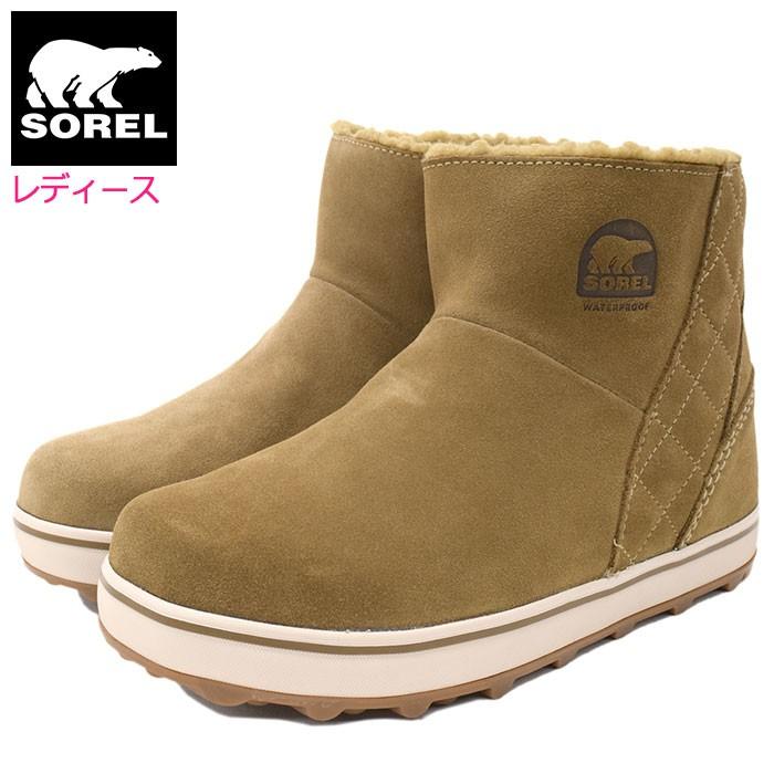 ソレル スノーブーツ SOREL レディース 女性用 グレイシー ショート WP Delta/Autumn Bronze ウィメンズ ( GLACY  SHORT WP 防水 LL5195-257 ) : sor-ll5195-257 : ice field - 通販 - Yahoo!ショッピング