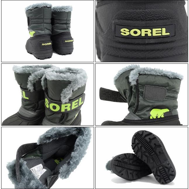 SOREL（ソレル） ブーツ キッズ 子供用 スノー コマンダー Grill