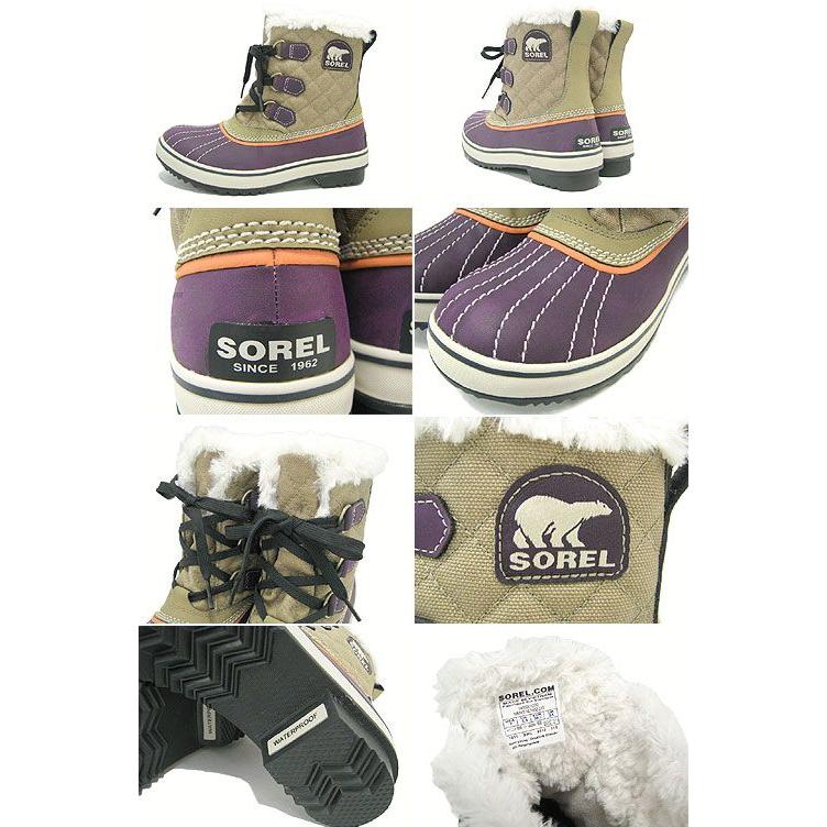 SOREL（ソレル） ブーツ チヴォリ キャンバス Twill/Boysenberry レディース 女性用(Sorel TIVOLI ...