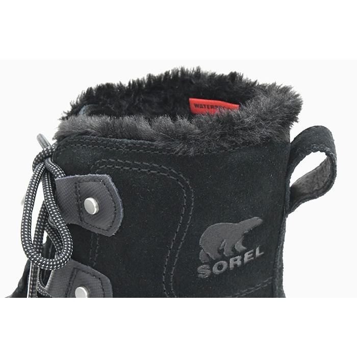 SOREL（ソレル） スノーブーツ レディース 女性用 エクスプローラー 2 ジョアン フォウ ファー WP Black/Fawn ウィメンズ ...