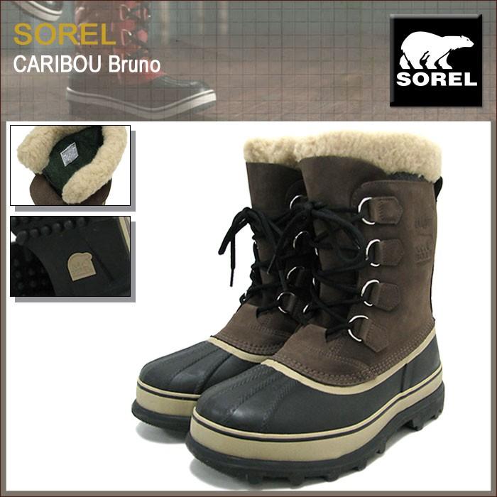 SOREL ソレル ブーツ メンズ 男性用 カリブー Bruno(Sorel CARIBOU