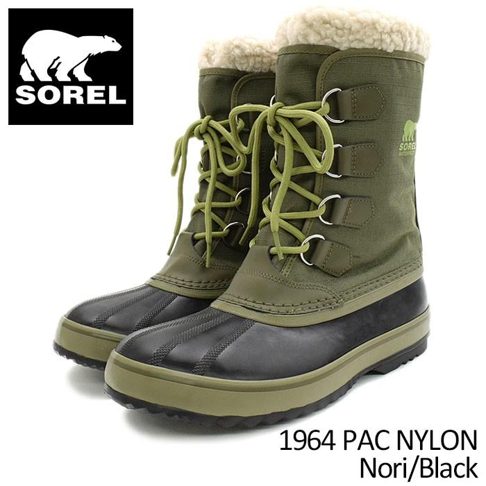 SOREL（ソレル） ブーツ メンズ 男性用 1964 パック ナイロン Nori