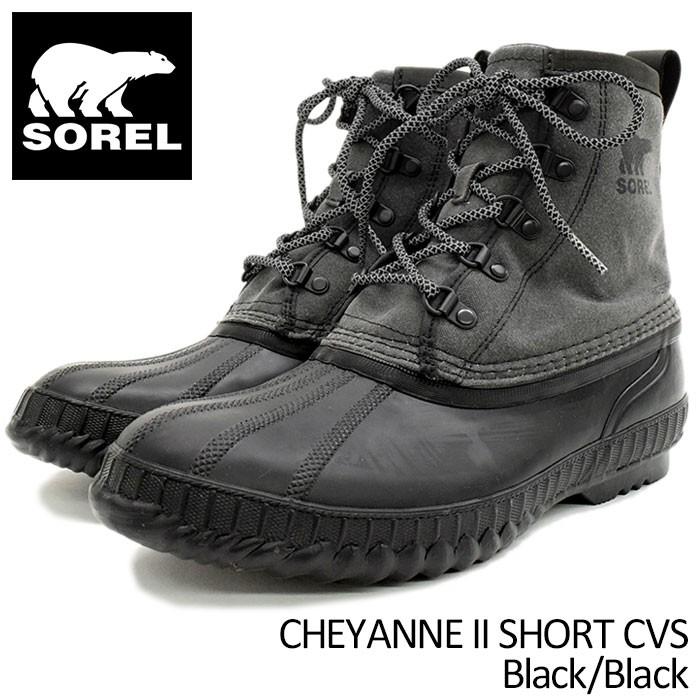 ソレル SOREL ブーツ メンズ 男性用 シャイアン 2 ショート CVS Black/Black(Sorel CHEYANNE II SHORT CVS 防水 ブラック NM2605-010) : sor-nm2605-010 : ice field - 通販 - Yahoo!ショッピング ソレル SOREL ブーツ メンズ 男性用 シャイアン 2 ショート CVS Black/Black(Sorel CHEYANNE II SHORT CVS 防水 ブラック NM2605-010) : sor-nm2605-010 : ice field - 通販 - Yahoo!ショッピング