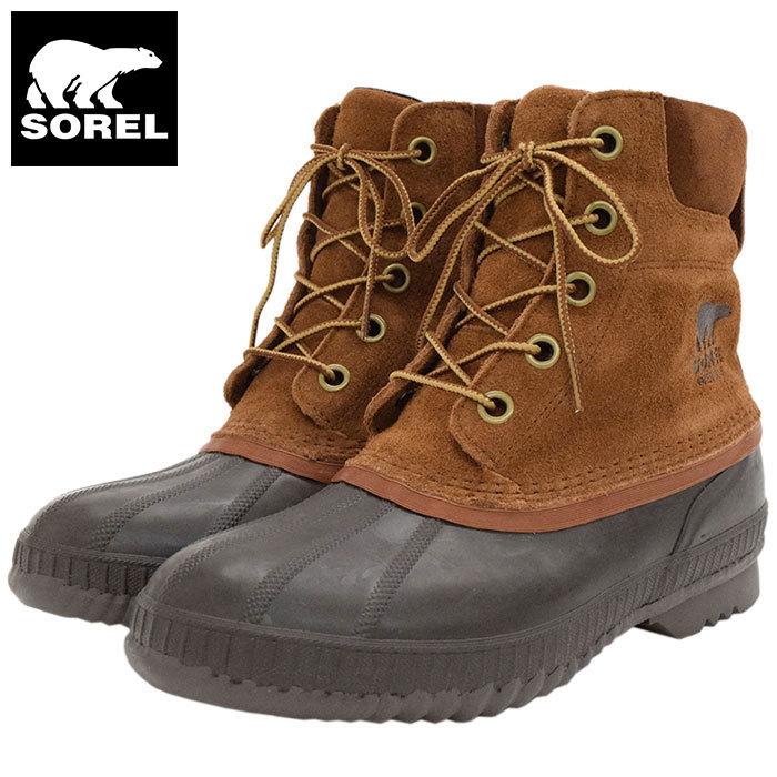 SORELウインターブーツシャイアン25cm SOREL（ソレル） スノーブーツ メンズ 男性用 シャイアン 2 WP Dark