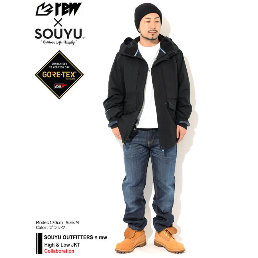 ソーユー アウトフィッターズ ジャケット SOUYU OUTFITTERS メンズ アールイーダブリュー ハイ アンド ロー (rew High & Low JKT F20-SO-C01)｜icefield｜04