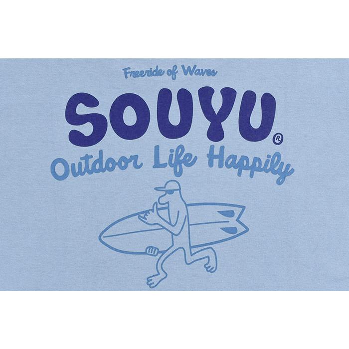 ソーユー アウトフィッターズ Tシャツ 半袖 SOUYU OUTFITTERS メンズ サーフ ロゴ ( Surf Logo S/S Tee T-SHIRTS カットソー S23-SO-04 )[M便 1/1]｜icefield｜14