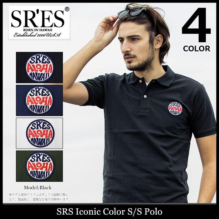 エスアールエス SRES ポロシャツ 半袖 メンズ アイコニック カラー(SRS Iconic Color S/S Polo 鹿の子 ポロ トップス)｜icefield