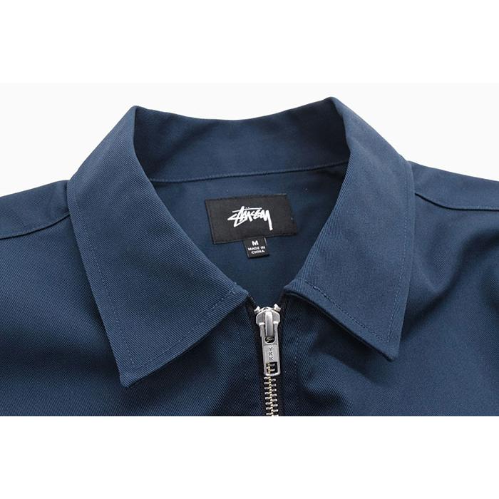 STUSSY（ステューシー） シャツ 長袖 メンズ Full Zip Work ( stussy
