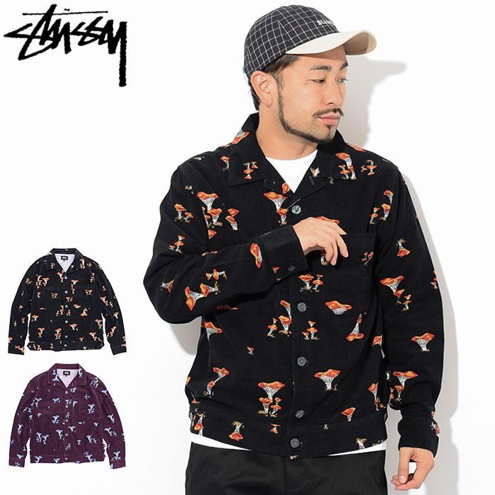 STUSSY ステューシー ジャケット メンズ Mushroom Cord Shirt STUSSY ステューシー ジャケット メンズ Mushroom Cord Shirt