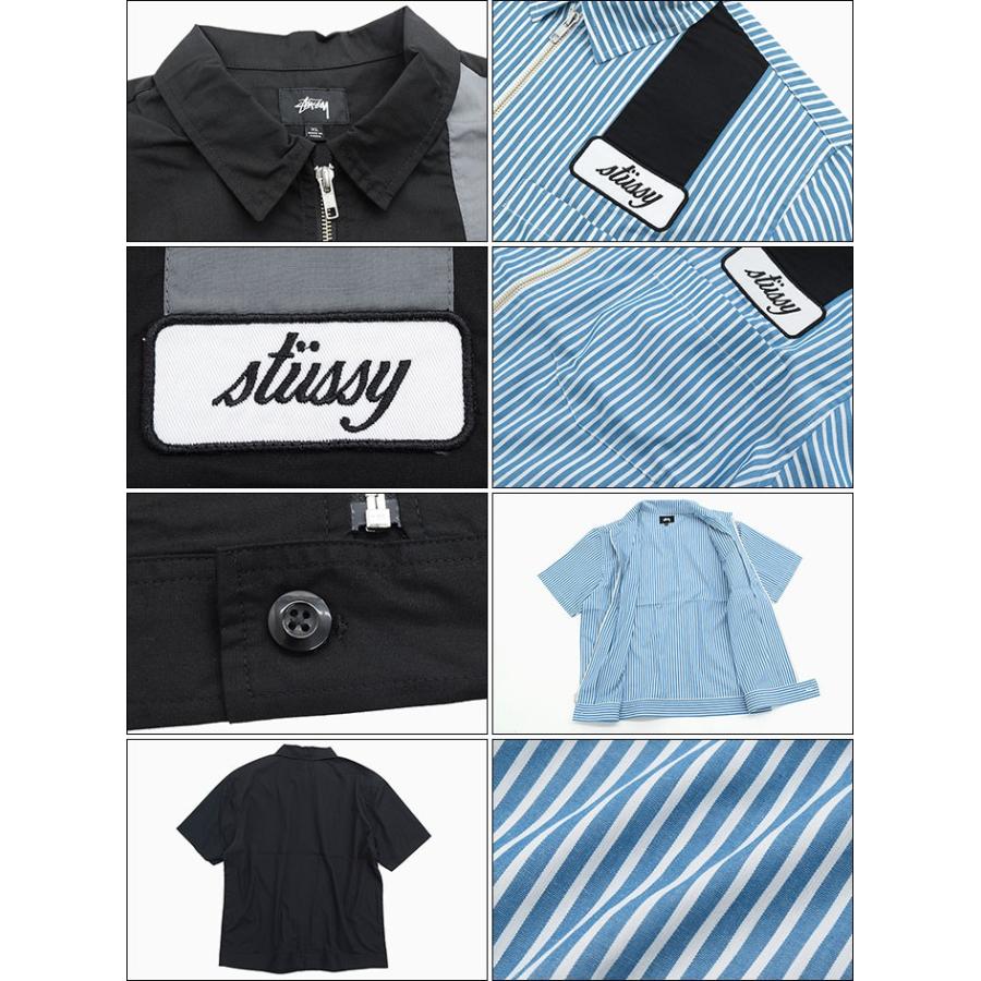 ステューシー ジャケット STUSSY メンズ Zip Up Work S/S Shirt(stussy 