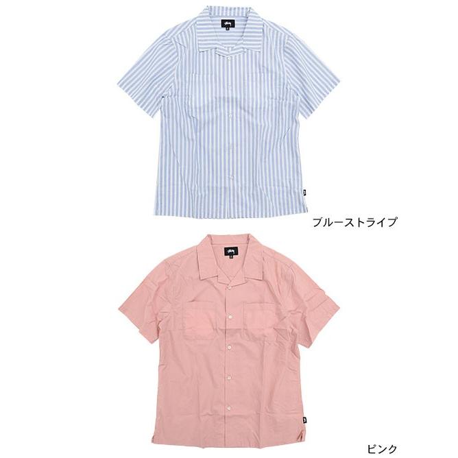 STUSSY ステューシー シャツ 半袖 メンズ 19SU Open Collar STUSSY ステューシー シャツ 半袖 メンズ 19SU Open Collar