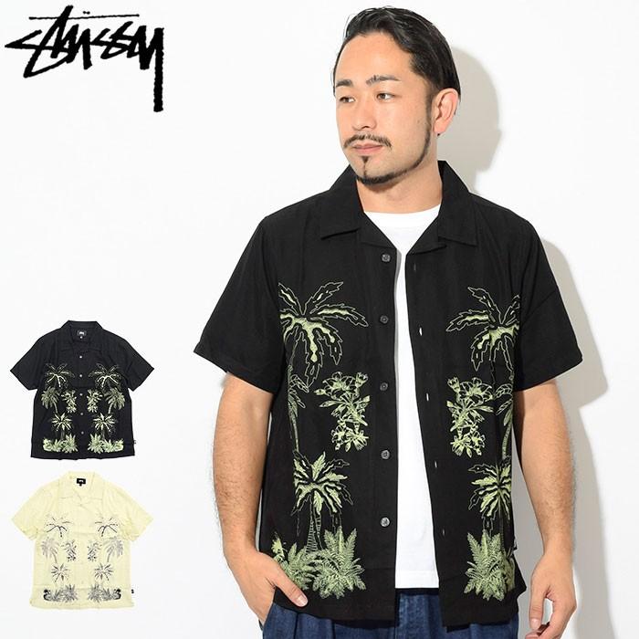 STUSSY ステューシー シャツ 半袖 メンズ Palm Tree(stussy shirt アロハシャツ オープンカラーシャツ トップス 1110048 USAモデル 正規) : ice field - 通販 - Yahoo!ショッピング STUSSY ステューシー シャツ 半袖 メンズ Palm Tree(stussy shirt アロハシャツ オープンカラーシャツ トップス 1110048 USAモデル 正規) : ice field - 通販 - Yahoo!ショッピング