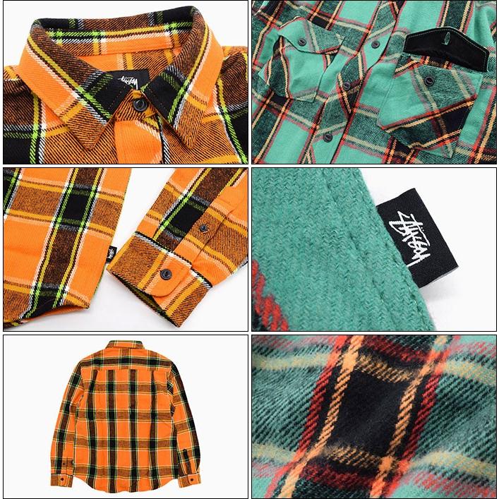 STUSSY（ステューシー） シャツ 長袖 メンズ Ace Plaid (stussy shirt